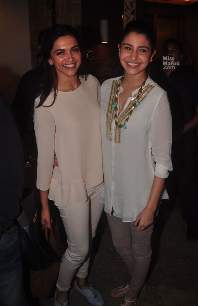 Deepika Padukone and Anushka Sharma