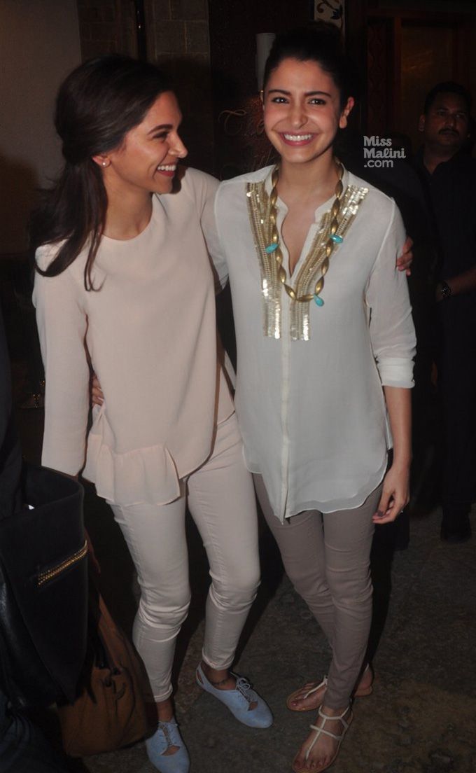 Deepika Padukone and Anushka Sharma