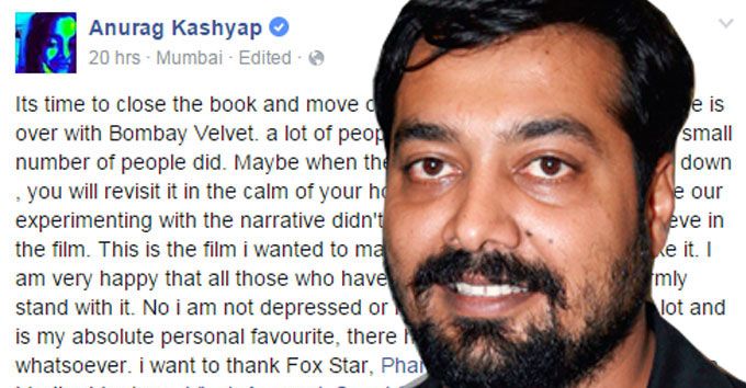 Anurag Kashyap’s Facebook Status About The Bombay Velvet Reviews Is EVERYTHING!
