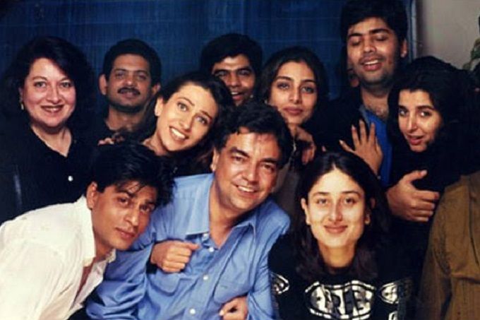 Babita Kapoor, Shah Rukh Khan, Khalid Mohamed, Kareena Kapoor, Farah Khan, Karan Johar, Tabu, Jitesh Pillai