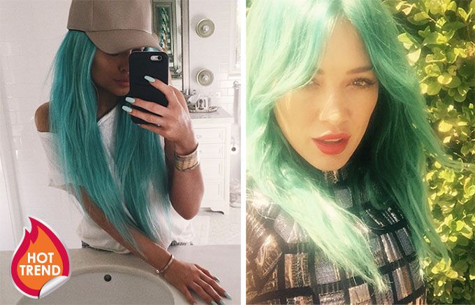 Who Did It Better: 10 Celebrities & Their Crazy Coloured Hair