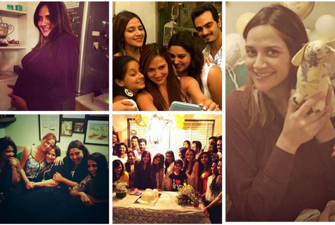Aww! Esha Deol Hosted The Cutest Baby Shower For Her Sister Ahana Deol!