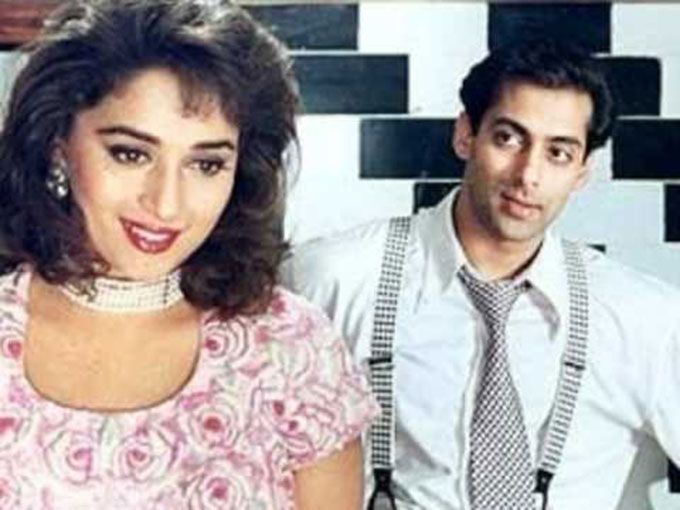7 Times Madhuri Dixit Rocked The Retro Pink Pout Like No Other!