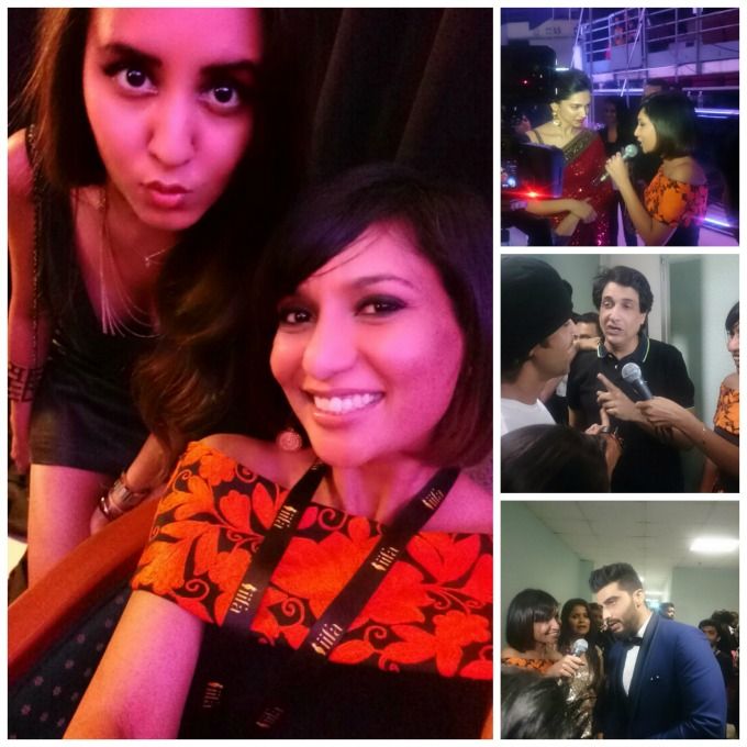 Backstage at IIFA