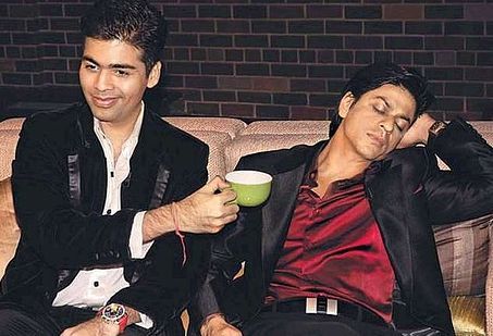 Karan Johar and Shah Rukh Khan