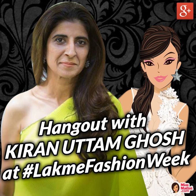 MissMalini's Hangout With Kiran Uttam Ghosh