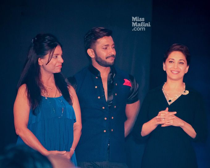 Terence Lewis and Madhuri