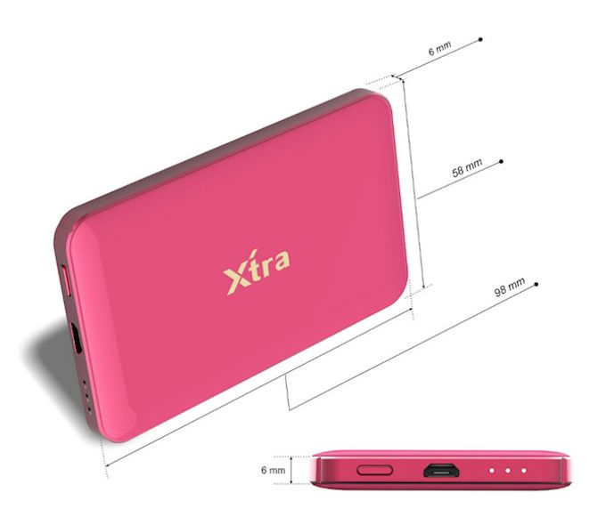 Xtra Ultra Slim Battery Portable