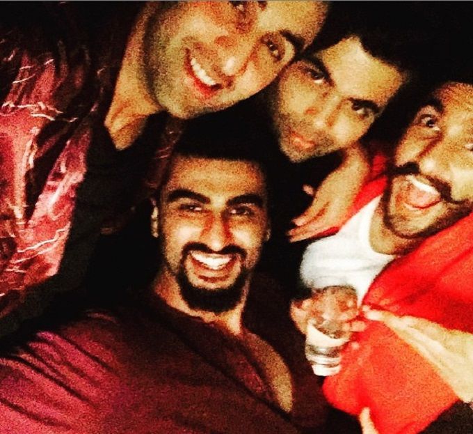 Photos: Ranveer, Ranbir, Arjun & Karan Johar’s Saturday Night Was Better Than Yours!