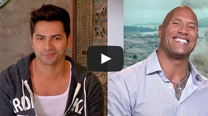 Watch Video: The Rock Is Answering Varun Dhawan’s Questions!