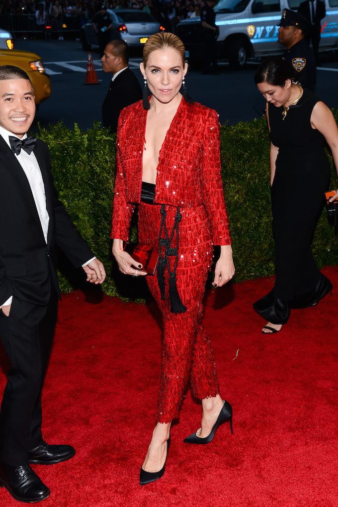 Sienna Miller in Thakoon (Courtesy: Image Collect)