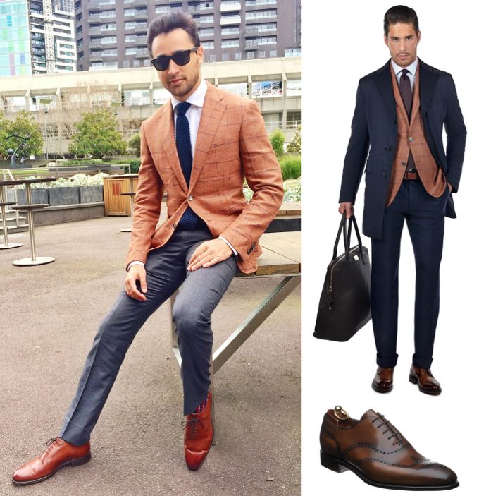 Imran Khan in Corneliani, Tom Ford, Zegna and Herring at ‘Talk About It’ on ABC News (Photo courtesy | Vainglorious/Corneliani/Herring)