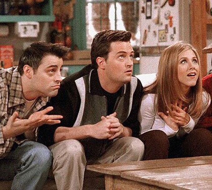 Joey, Chandler, Rachel