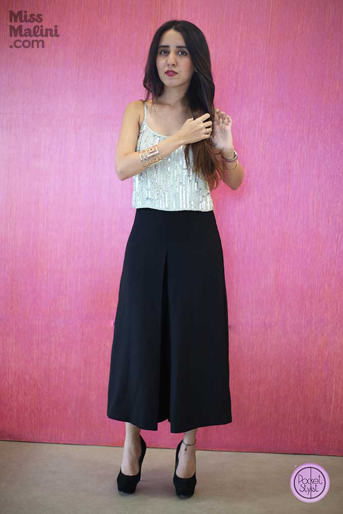 Culottes - Eclectique Box, Crop Top - Forever New