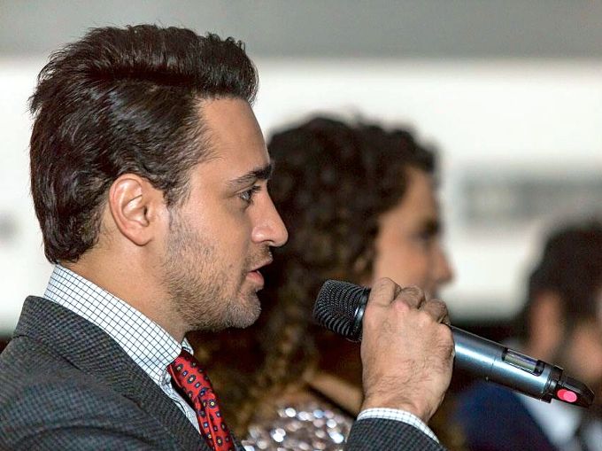 Imran Khan in Tom Ford, Drake’s and Ferragamo at the opening night of the 2015 Indian Film Festival of Melbourne (Photo courtesy | IFFM)