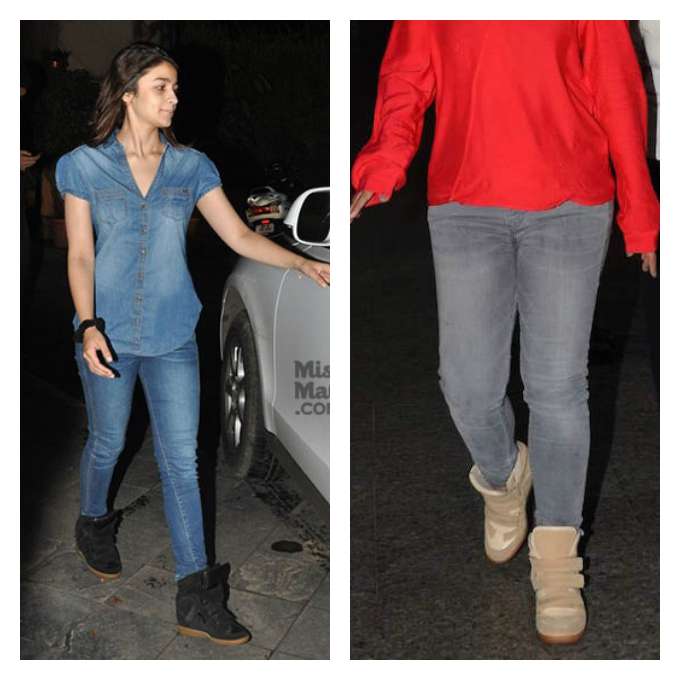 Guess Which Bollywood Celebrity Hopped On To Alia Bhatt’s Favourite Shoe Trend!