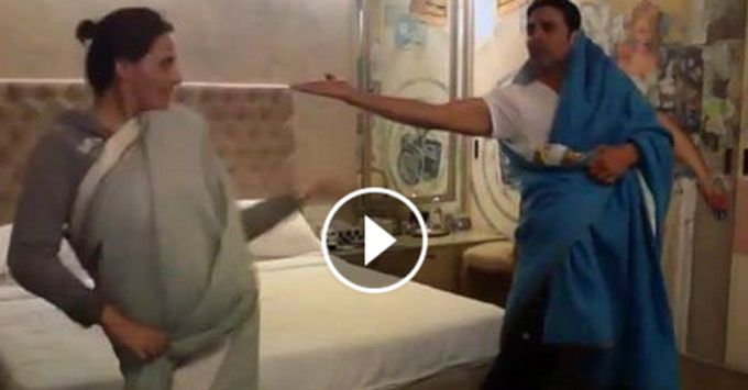 Akshay Kumar Just Posted This Crazy Video With His Sister & It’s HILARIOUS!
