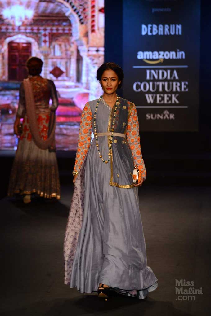 Debarun at Amazon India Fashion Week.