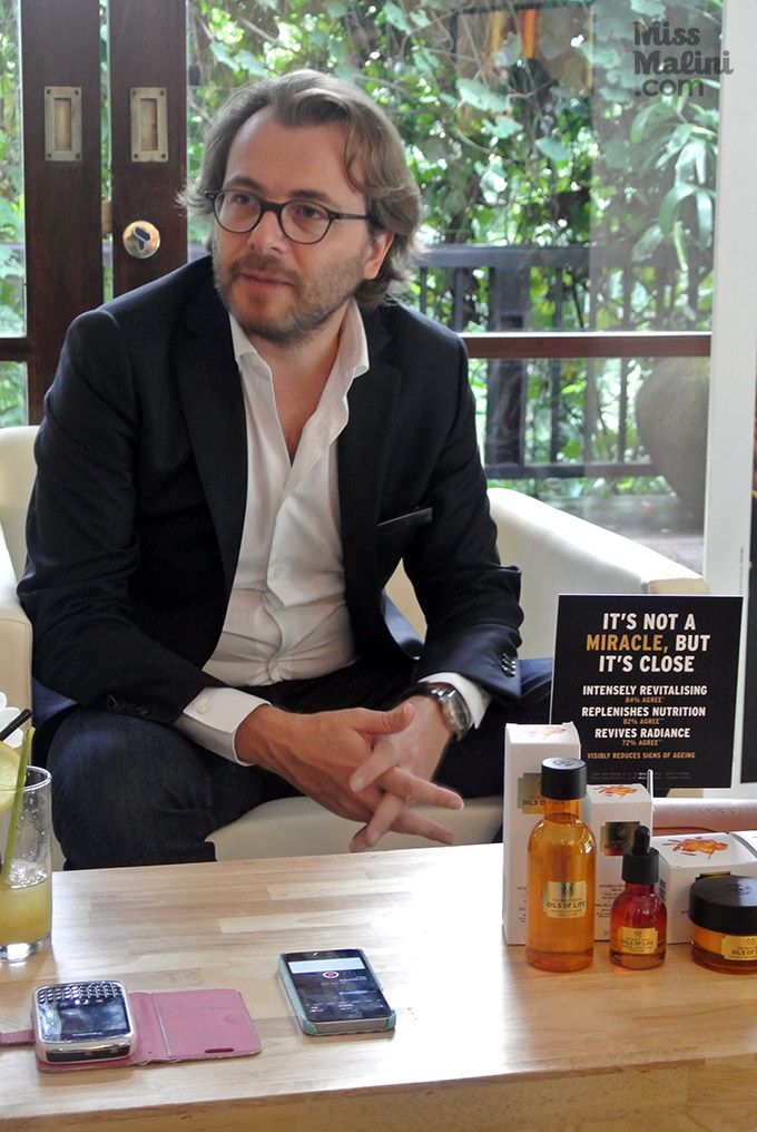 Arnaud Jeanteur, General Manager International brand The Body Shop