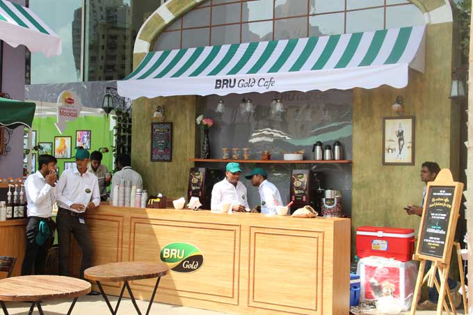 BRU Gold Cafe at Lakme Fashion Week