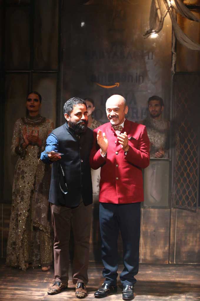 Sabyasachi & Christian Louboutin Open A Box Of Dark Couture Magic At #AICW2015