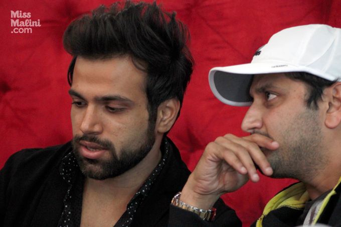 Rithvik Dhanjani and Marzi Pestonji