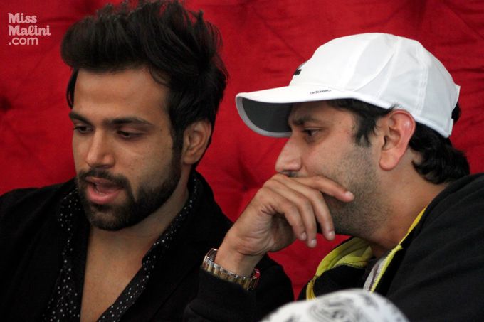 Rithvik Dhanjani and Marzi Pestonji