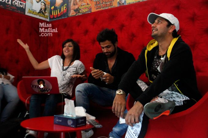 Miss Malini,Rithvik Dhanjani and Marzi Pestonji