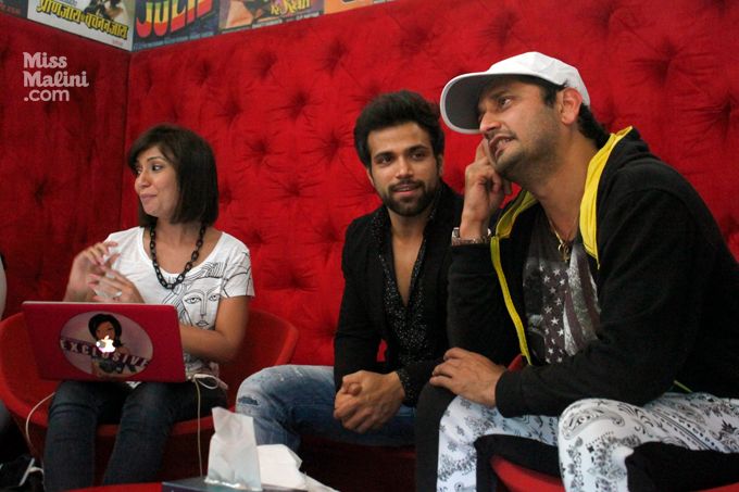 Miss Malini,Rithvik Dhanjani and Marzi Pestonji