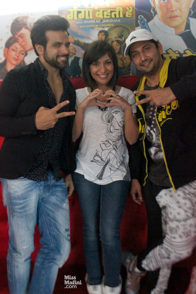 Miss Malini,Rithvik Dhanjani and Marzi Pestonji