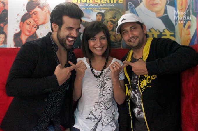 Miss Malini,Rithvik Dhanjani and Marzi Pestonji