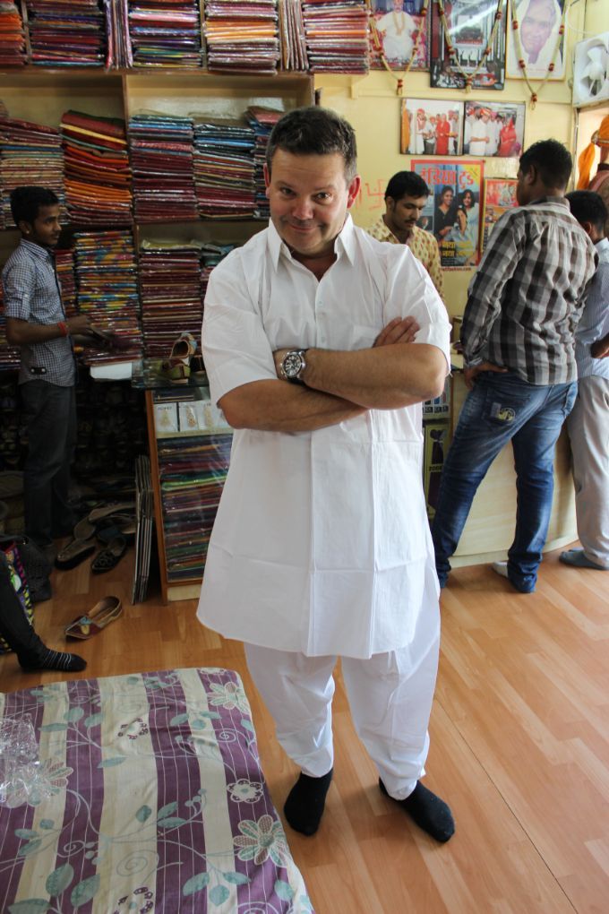 Gary Mehigan in India