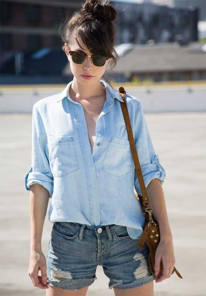 Keep it casual cool and do double denim. Pic: Greatmindswithdenim.blogspot.com