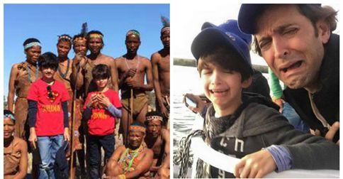 Hrithik Roshan Is Holidaying In South Africa With His Kids &#038; Their Photos Are Kickass!