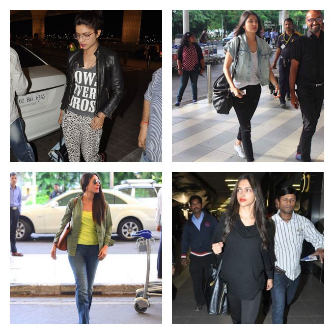 How To Steal The Airport Style Of 5 Bollywood Celebrities