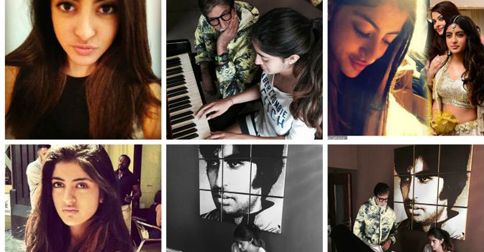 In Photos: Amitabh Bachchan Spending Some Quality Time With His Beautiful Granddaughter Navya Naveli!