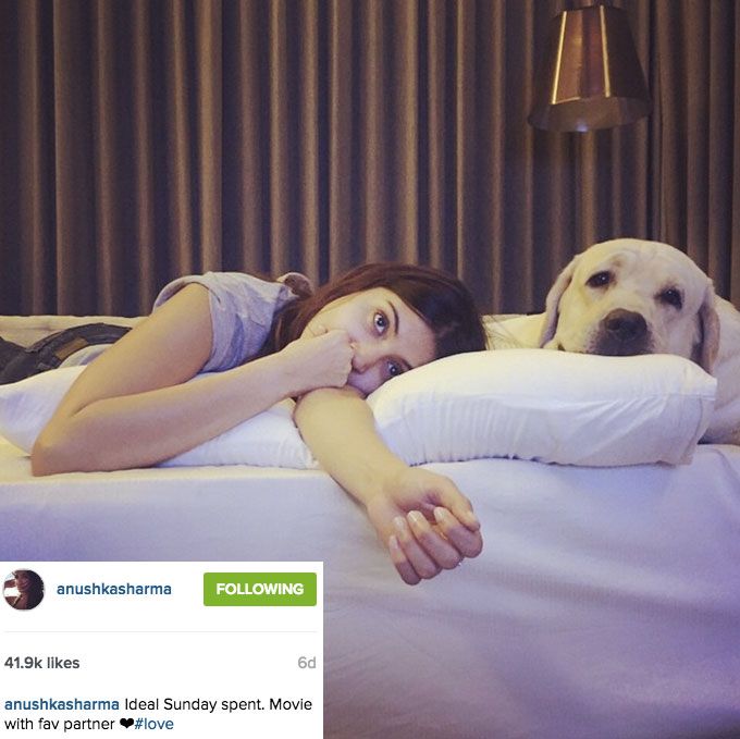 These Photos Prove Anushka Sharma Knows Exactly How To Spend An Ideal Weekend!