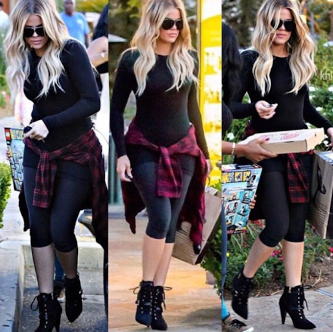 6 Pictures Of Khloé Kardashian’s Honey Blonde Hair That’s Making Me Want To Color Mine!