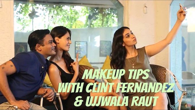 Ujjwala Raut &#038; Clint Fernandez Shared Some Exclusive Makeup Tips With Team MissMalini!
