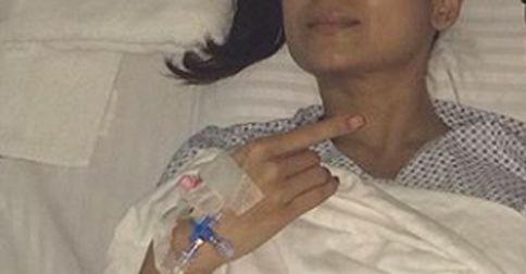 Shamita Shetty Poses With Her Broken Nose At The Hospital!