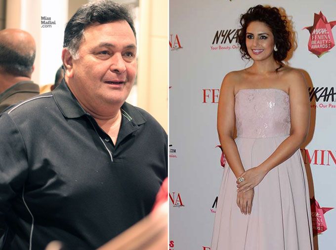 Oops! Rishi Kapoor Deletes His ‘Fat’ Joke About Huma Qureshi’s Weight On Twitter