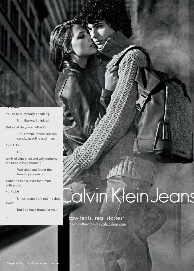 Must Watch: Calvin Klein Jeans’ New Campaign on Sexting and Hook ups!