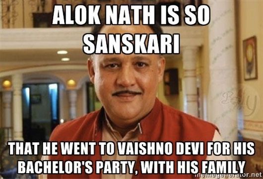 Whoaaa! This Vintage Picture Of Alok Nath Is Sanskari Sex On Toast!