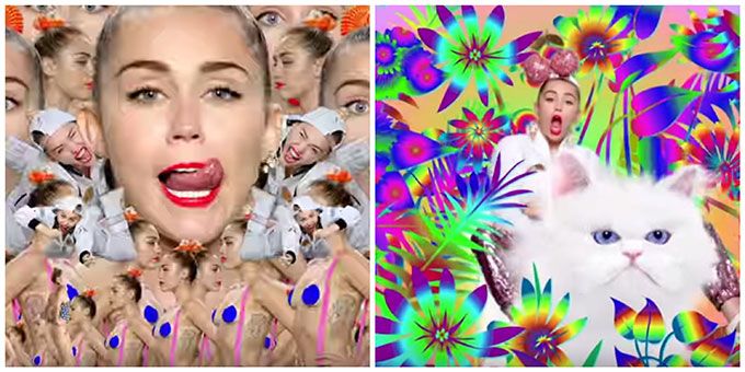 Miley Cyrus Has Attained A New Level Of Weird In Her Teasers For The 2015 MTV Video Music Awards!