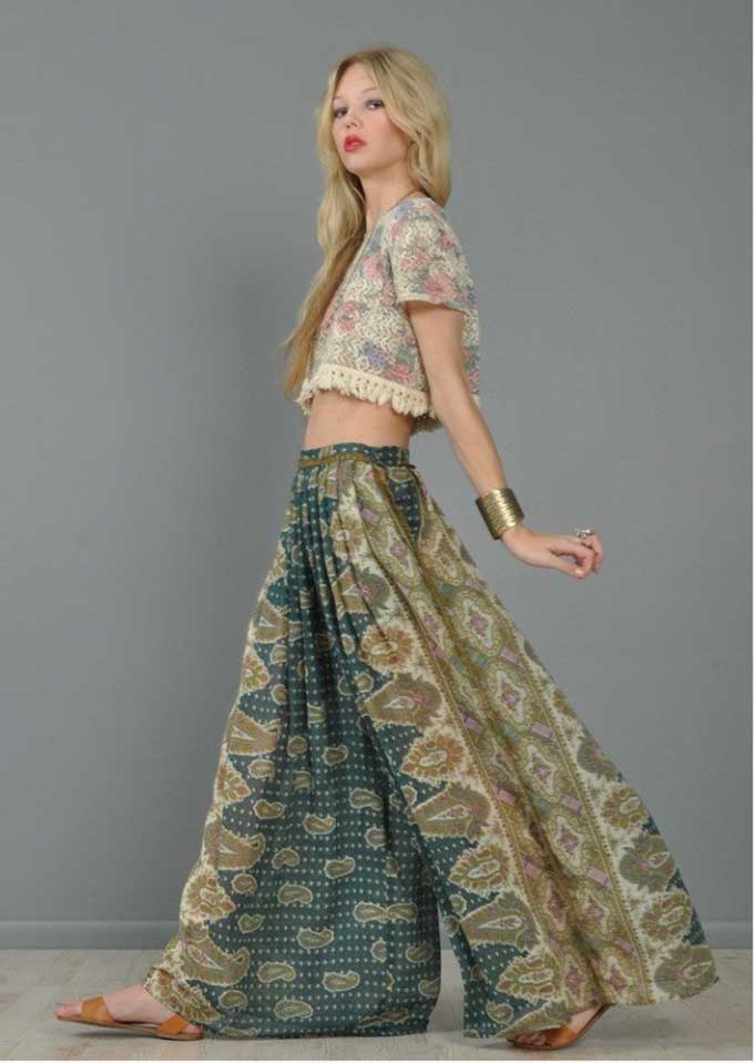 The movement that palazzo pants have are elegant and easy. Pic: blog.freepeople.com