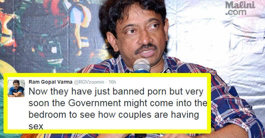 Ram Gopal Varma’s Twitter Rant About The #PornBan Is Winning The Internet Today!