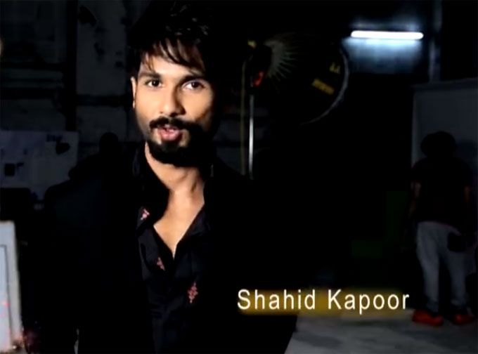 Video: Shahid Kapoor Takes Us Behind The Scenes Of Jhalak Dikhla Jaa!