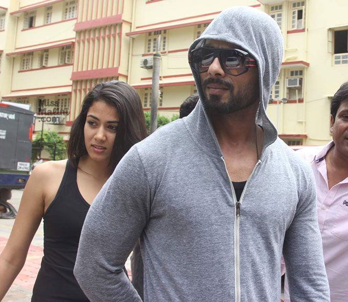IN PHOTOS: Newlyweds Shahid Kapoor &#038; Mira Rajput Hit The Gym Together