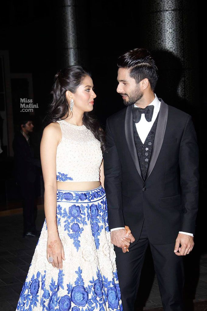 PHOTO DIARY: Here Are All The Pictures Of Shahid Kapoor & Mira Rajput From Their Wedding Reception