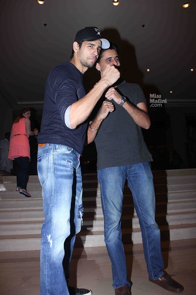Sidharth Malhotra and his brother